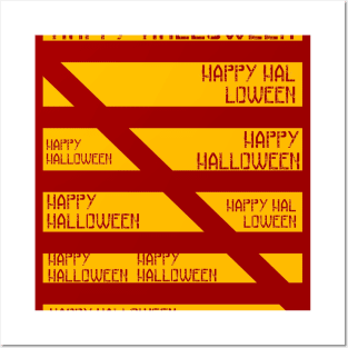 happy halloween Posters and Art